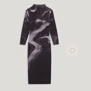 Rita Row Puigmal Dress size Large NWT Mountain Print